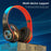 Wireless Over Ear Headphones - Active Noise Canceling, Deep Bass, LED Light, Portable Folding Design for Music, Sports & Games