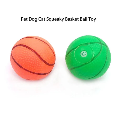 Squeaky Basket Ball Dog Toys Squeeze Sound Pet Cat Toy Dogs Toys for Small Medium Dogs Pet Toy Supplies Small Dogs