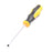 1pc Magnetic Slotted Flat Head Screwdriver Multifunctional Household Basic Anti Slip Manual Screw Drive Tool