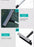 SEAMETAL 1pc Squeegee Car Window Cleaner 2 in 1 Retractable Pole Cleaning Window Brush Glass Squeegee for Car Cleaning Tools