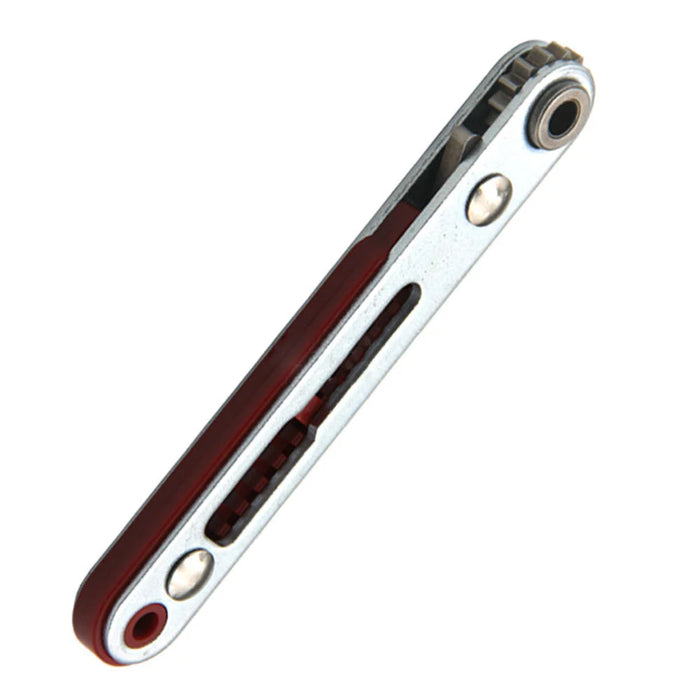 Multi-function Two-way Ratchet Flat Head Elbow Flat Screwdriver Ratchet Wrench Cross-shaped Hexagonal Screwdriver Drill Bits Too
