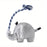 Plush Pet Dog Toy Animal-shaped Dog Squeak Toys Interactive Pet Rope Toy for Small Medium Dogs Dog Accessories