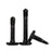 Flat Head Hex Socket Cap Self Drilling Screw Black Zinc 410 M5.5 M6.3 #12#14 Self Tapping Sheet Metal Screws 10/20pcs