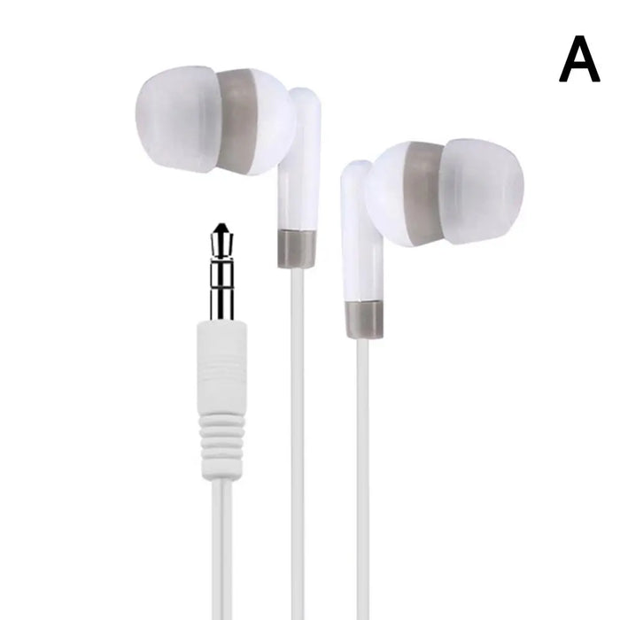 In-ear Headphones Wired Earphone 3.5mm Standard Noise Cancelling Headset Stereo Mobile Cheap Music Headphones Earbuds