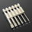 Flat Head Screwdriver Bits 50mm/75mm/100mm Long Magnetic Tip Slotted Screwdriver Bits S2 Steel 1/4 Inch Shank Flat Head Bit