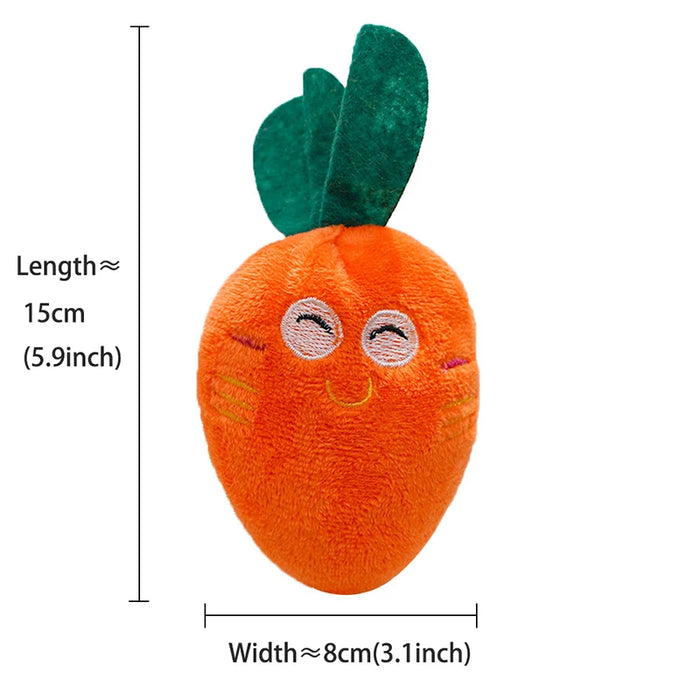 Dog Squeak Toys Plush Donkey Horse Sheep Interactive Toys For Small Medium Puppy Cat Merbau Chew Toy Lovely Dogs Accessory Safe