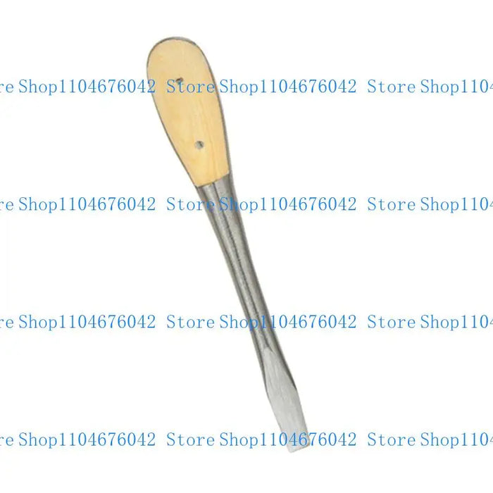Heavy Duty Slotted Screwdriver With Wooden Handle Knockable Flat Head 6/8/10/12 Inch Home Machine Hand Repair Tools