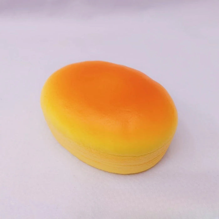 Squishy Simulated Cheesecake Squeeze Toy Stress Relief Slow Rising Sensory Fidget for Anxiety ADHD Autism Gifts for Kids Adults