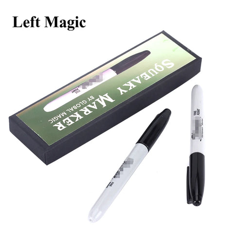 Squeaky Marker by Global Magic Tricks Gimmick Fun Close Magic Props,Joke,Magic Pen find Signed Cards Interactive Magia Toys