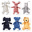 Squeaky Chew Bite - Resistant Animal Shape Plush Toy for Small Dogs, Pet Puppy Corduroy Dog Toys, Pets Accessories Supplies
