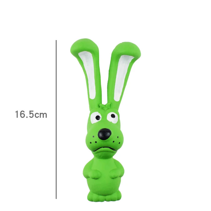 Squeak Toy with Long Ear for Dogs, Cute Animal Toy, Animal Squeak, Dog Toy, 1Pc
