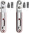 Mini Multi-function Two-way Ratchet Flat Head Elbow Flat Screwdriver Ratchet Wrench Cross-shaped Hexagonal Screwdriver Head Tool