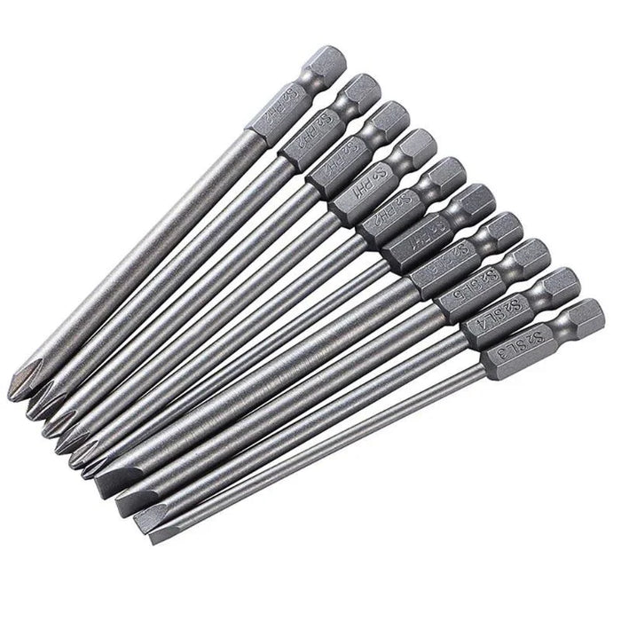 Screwdriver Set Strong Magnetic Batch Head Steel Slotted Phillips Screw Driver Bits Car Repair Utility Electric Tool Accessories