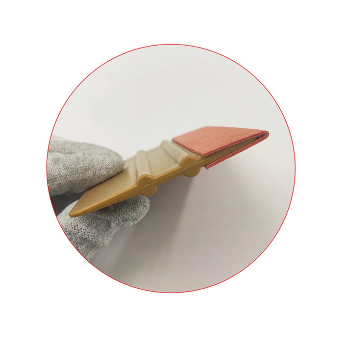 5Pcs Suede Edge Squeegee for Vinyl 4 Inch Car Vinyl Scraper Wrapping Spatula Tools Scratch Free Squeegee Wall Stickers Smoother