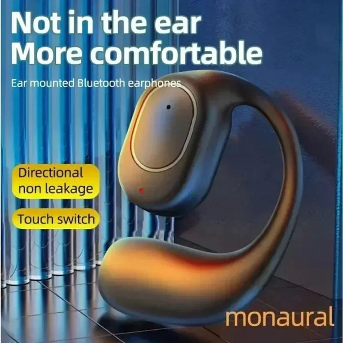 Single Ear Headphones Left Ear Headphones for Sport Running Wireless Earphones Cycling Driving Cellphones Gamer Headphones