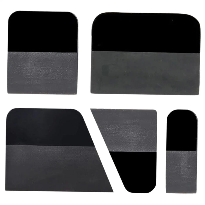 5Pcs Generic PPF Squeegees Accessories for Mirror Paint Protection Film Car Squeegee Window Tint Tool TPU Coating Scraper