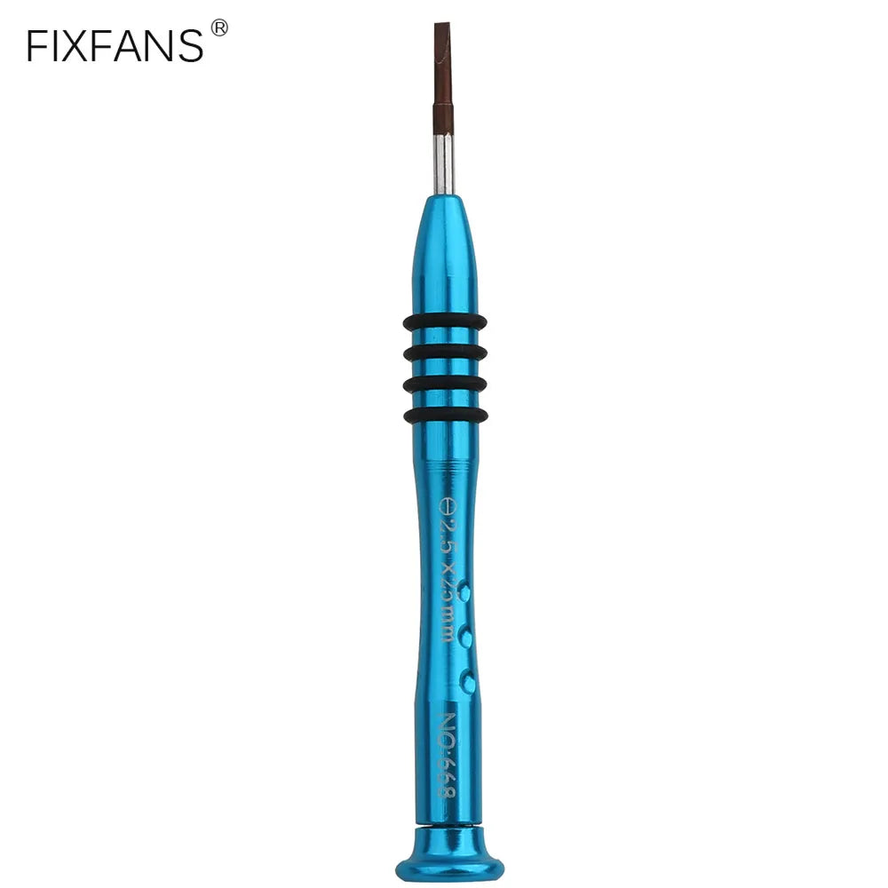 2.5mm Slotted Flat Screwdriver, Small Precision Magnetic Flathead Screwdriver for DIY Repair Hand Tool