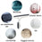 Shower Squeegee for Glass Doors & Walls - 10" Squeegee with Adhesive Hook - Pack of 2/Gray
