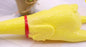 Squeaky Screaming Chicken Dog Toy 1pc Pet Squeaker Chew Toys Funny Molar Chew Rubber Toy in Sizes S M L for Small to Large Dogs