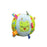 Dog Squeak Ball Toys with Tags Interactive Dog Toys Soft Stuffed Puppy Toys with Built-in Bell Dog Chew Toys Dog Interactive Toy