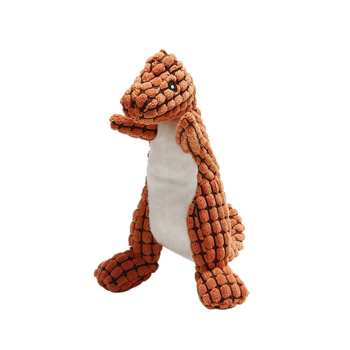 Animal Shape Squeak Plush Dog Toy Funny Interactive Chew Molar Toy for Small to Large Dogs And Cats Puppy Interactive Training