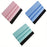 3pcs Ergonomic Felt Squeegees For Vinyl Crafting - Purple & Teal, Durable & Streak-Free Application Tools