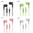 3.5mm Wired Earphone In-Ear Headset HIFI Heavy Bass Earbuds Monitor Sport Headset Stereo Music Gaming Headphone with Mic 3.5jack