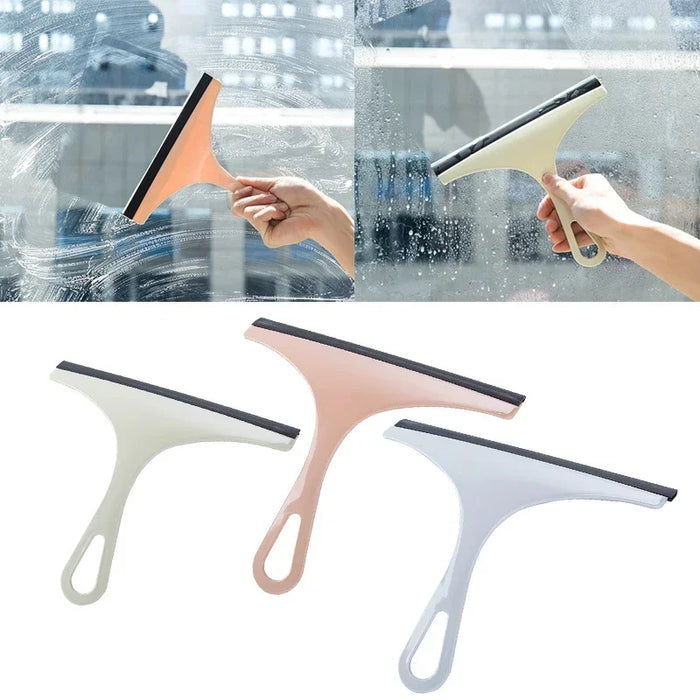 Shower Window Squeegee for Shower Doors Bathroom Window and Car Glass Cleaning Tool Supplies for Housekeeping