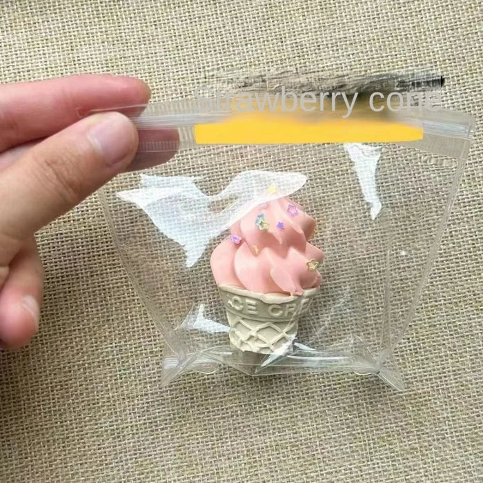 Squishies Cute Ice Cream Squishy Slow Rising Soft Creative Squeeze Toy Simulation Food Stress Relief Funny Birthday Gift For Kid