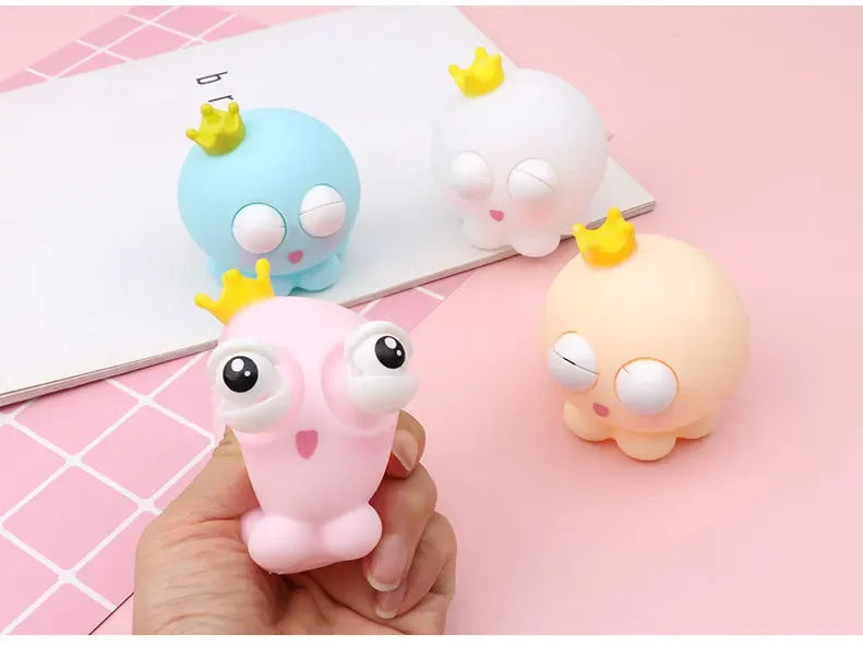 Squeeze Toys for Kids, Funny Eyeball, Anti Stress, Green Worm, Stress Relief, Creativity, Caterpillar, Squeeze Toys, Squishy