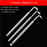 Magnetic Head L-Shaped and Z Shaped Screw Drive with Crosshead and Flathead 90-Degree Right-Angle Elbow Bend Screwdriver