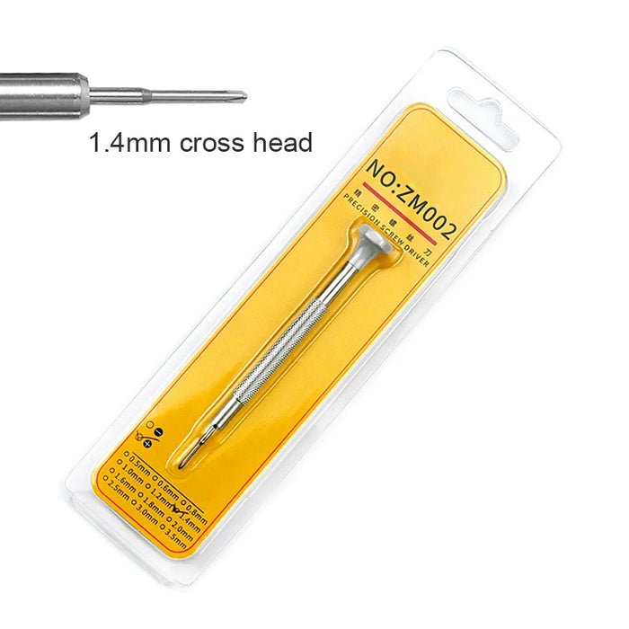 Precision Screwdriver Watch Repair Tool Kits Alloy Stainless Steel Flat Cross Small Screwdrivers Awl for Mobilephone Watchmaker