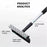 SEAMETAL 1pc Squeegee Car Window Cleaner 2 in 1 Retractable Pole Cleaning Window Brush Glass Squeegee for Car Cleaning Tools