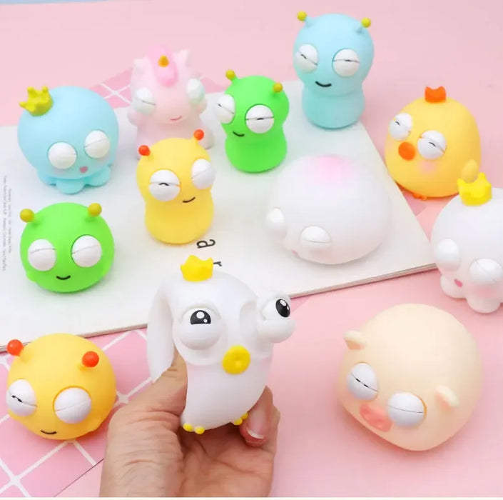 Squeeze Toys for Kids, Funny Eyeball, Anti Stress, Green Worm, Stress Relief, Creativity, Caterpillar, Squeeze Toys, Squishy