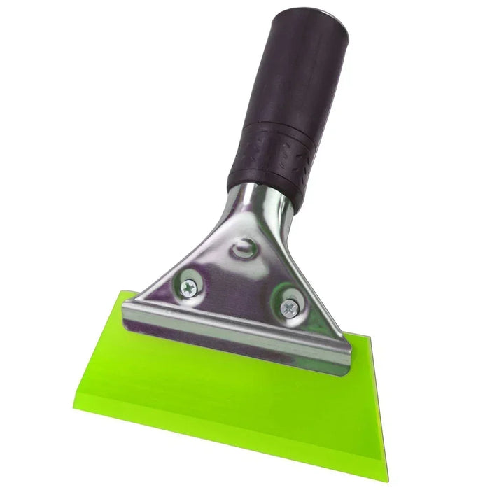 Car Squeegee with Stainless Steel Handle Rubber Snow Shovel Windshield Window Ice Scraper Car Wrap Air Bubble Remove Tool