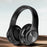 Wireless Bluetooth 5.0 Headphone With Microphone On-Ear Headset Stereo Sound Earphones Sports Gaming Foldable Headphones Game