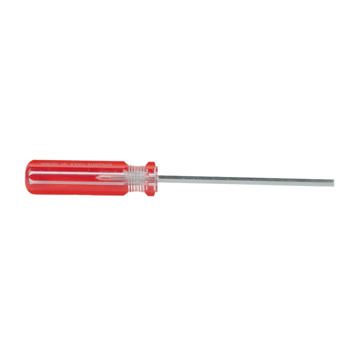 1Pc Hexagon Screwdriver 1.5 /2 /2.5 /3 /4 /5 /6 Mm Flat Head Hex Shank Magnetic Screwdriver Steel Hand Manual Precision Tool