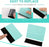 3pcs Ergonomic Felt Squeegees For Vinyl Crafting - Purple & Teal, Durable & Streak-Free Application Tools