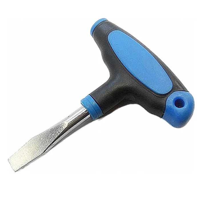 1PCS T Handle Flat Head Screwdriver for T Handle Slotted Screwdriver for Slotted Screw Used on Quick Release Plate Hand Tools